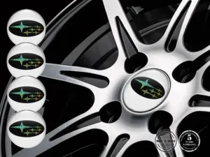 Subaru Decal Wheel Edition Silicone Sticker Logo
